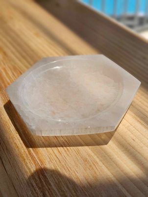 Small Selenite Bowl - Studio Selyn