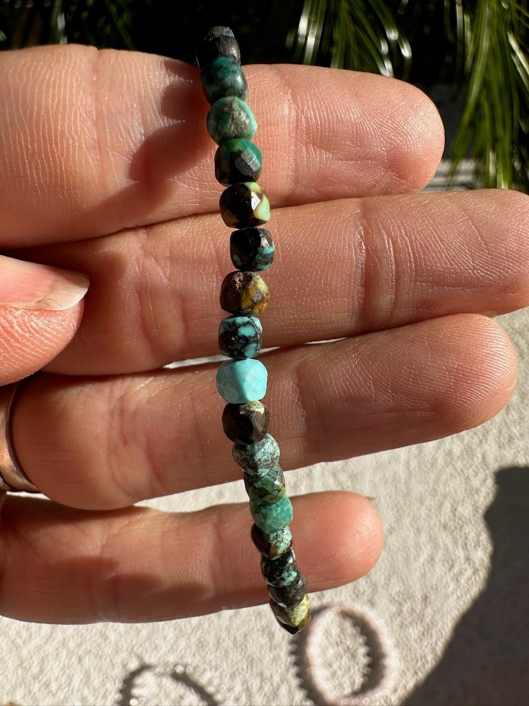 Turquoise Crystal Bracelet - Studio Selyn