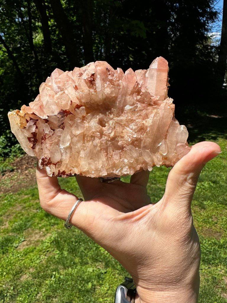 Hematoid Quartz Crystal #122 - Studio Selyn